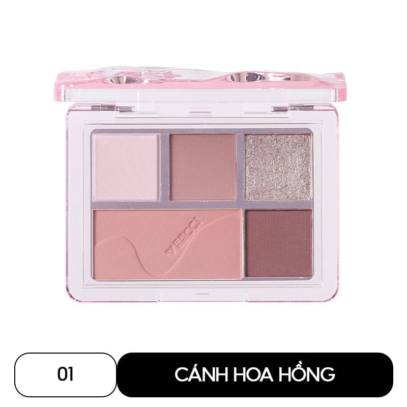 Bảng Phấn Mắt 5 Ô Màu VEECCI Fantasy Dream 5-Color Eyeshadow Palette 5.2g