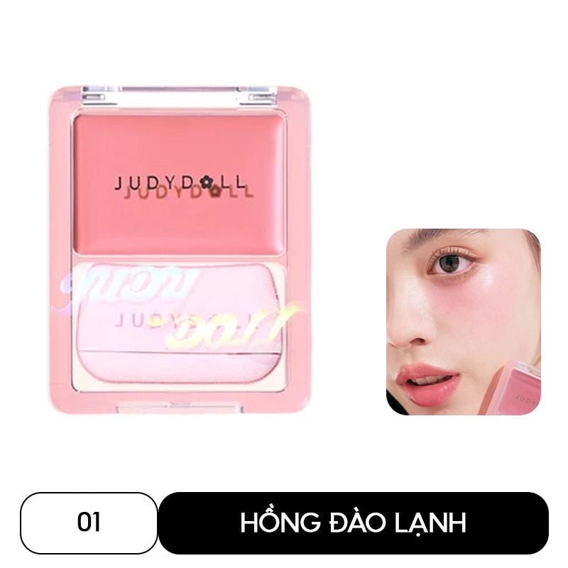 Má Hồng Kem Căng Bóng Judydoll Glow Blush Balm 3g