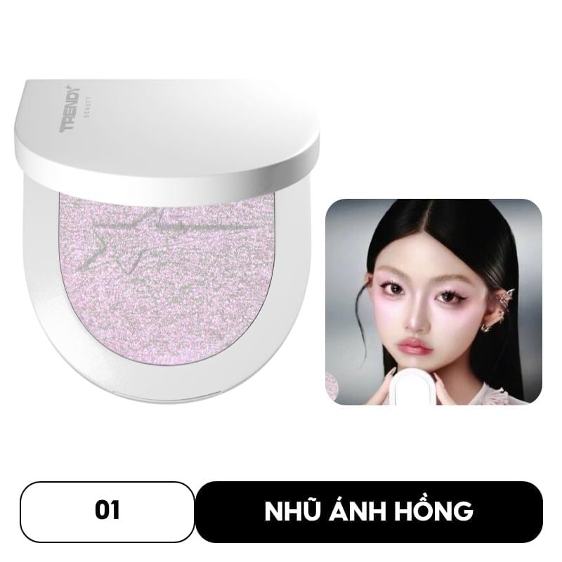 Phấn Bắt Sáng Trendy Beauty Chromarise Holo Highlighter 3.5g