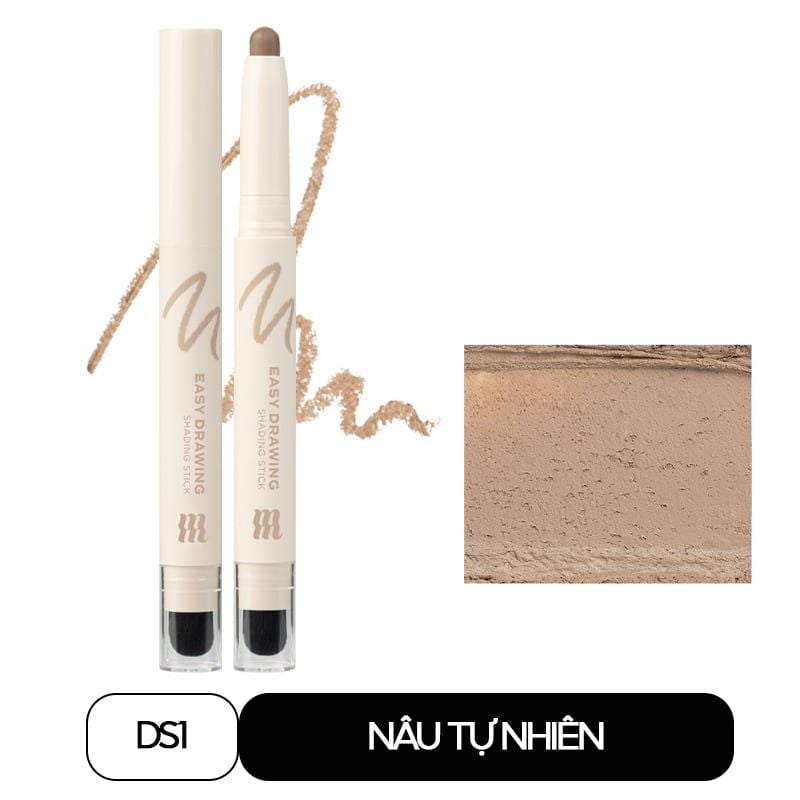 Bút Tạo Khối Hai Đầu Merzy Easy Drawing Shading Stick 1.3g