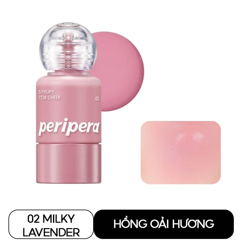 Má Hồng Dạng Kem Peripera Syrupy Tok Cheek 9g