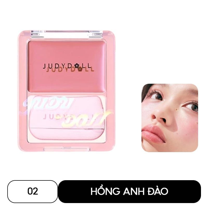 Má Hồng Kem Căng Bóng Judydoll Glow Blush Balm 3g