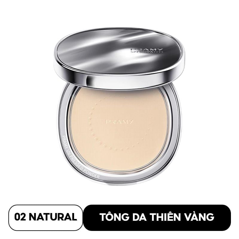 Phấn Phủ Pramy Chống Nắng Kiềm Dầu Flawless Uv Pressed Powder SPF50+ PA++++ 7g