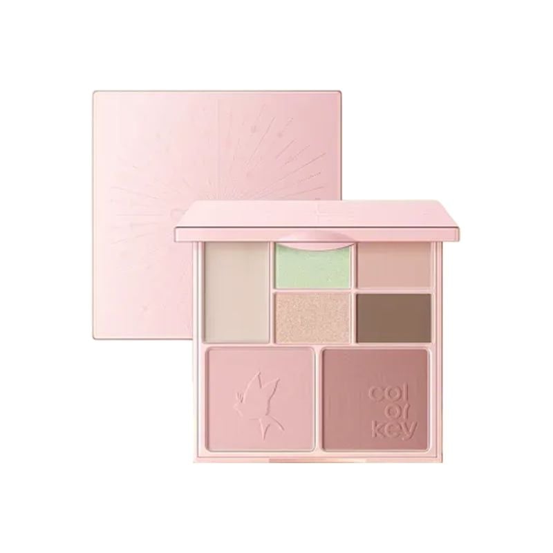 Bảng Phấn Mắt Colorkey 7 Ô Màu Đa Năng Embrace Nature Seven-Shade Makeup Palette