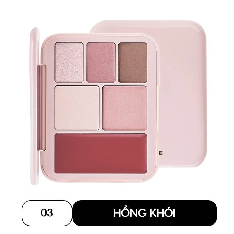 Bảng Phấn Mắt Má Môi Đa Năng Joocyee Lookbook Palette 13.5g