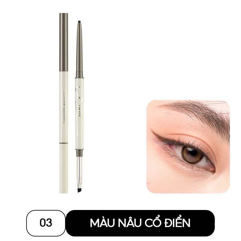 Chì Kẻ Mắt Dạng Gel Lâu Trôi UKISS Fine Matte Sharping Gel Eyeliner 60mg