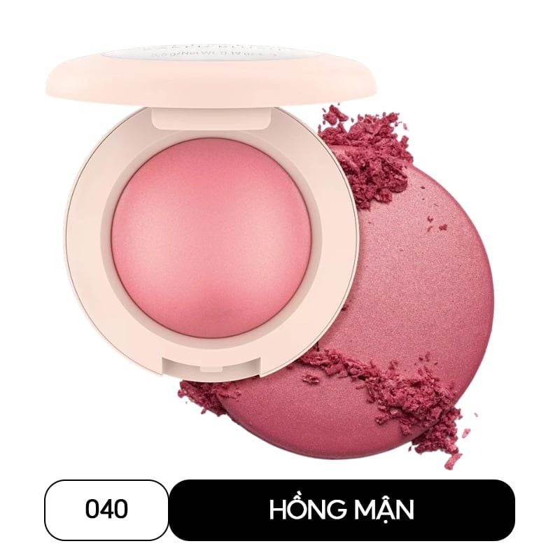 Phấn Má Hồng Catrice Bắt Sáng Soft Glam Baked Blush 5.6g