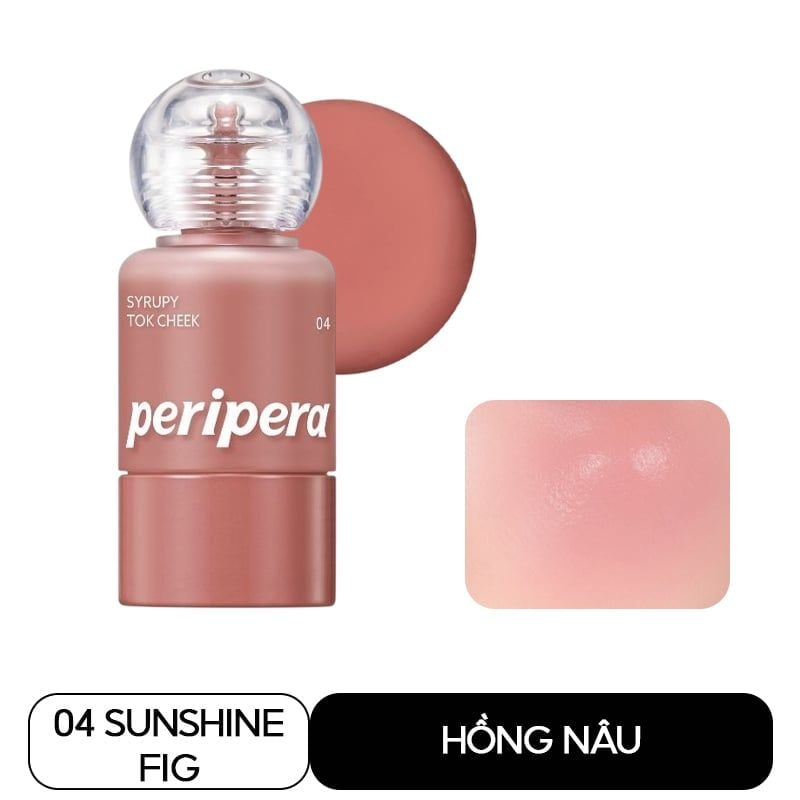Má Hồng Dạng Kem Peripera Syrupy Tok Cheek 9g