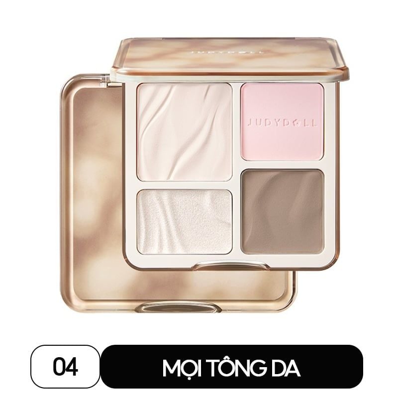 Phấn Bắt Sáng Và Tạo Khối Judydoll Highlight & Contour
