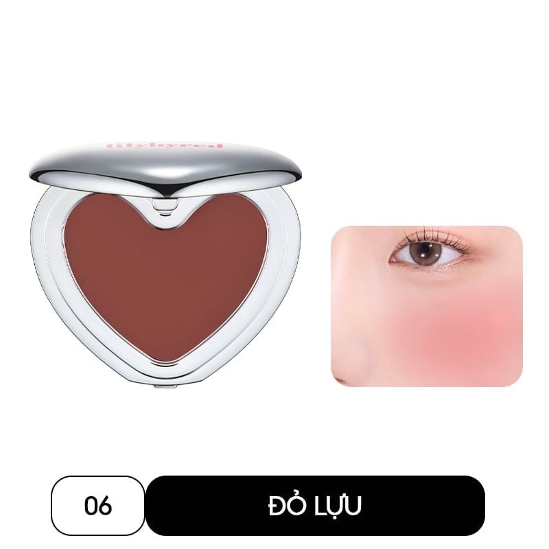 Má Hồng Kem Bùn Lilybyred Luv Beam Cheek Mousse 3.8g