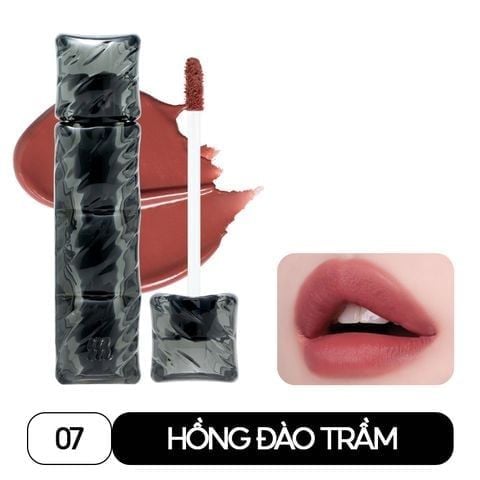 [KHẮC SON] [V6 PUFFER][SON PHAO] Son Kem Lì Merzy Bền Màu, Lâu Trôi Puffer Velvet Tint 3.7g