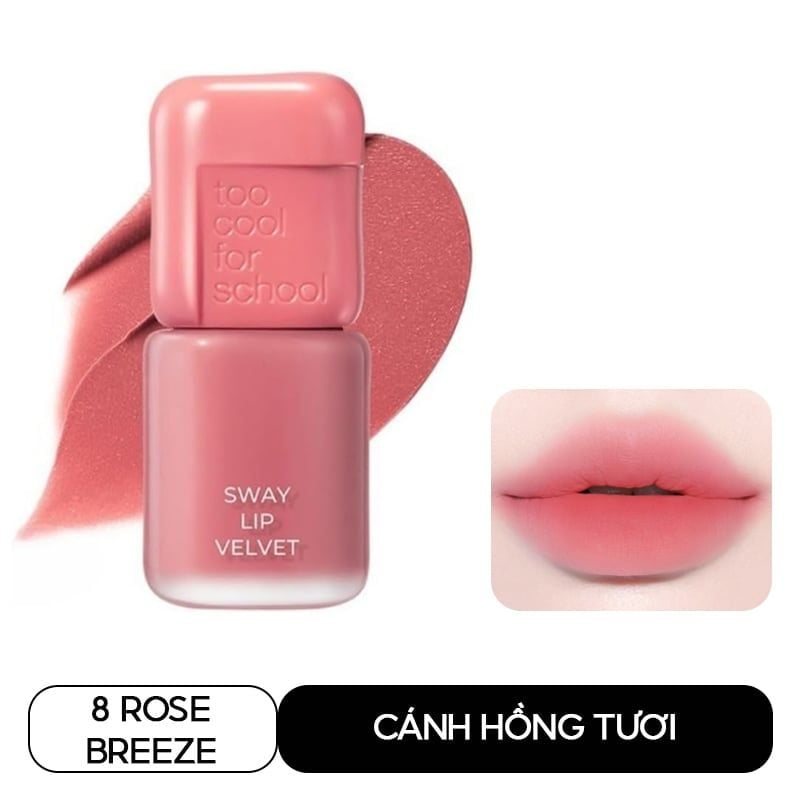 Son Bùn Lì Mờ Too Cool For School Sway Lip Velvet 3.3g