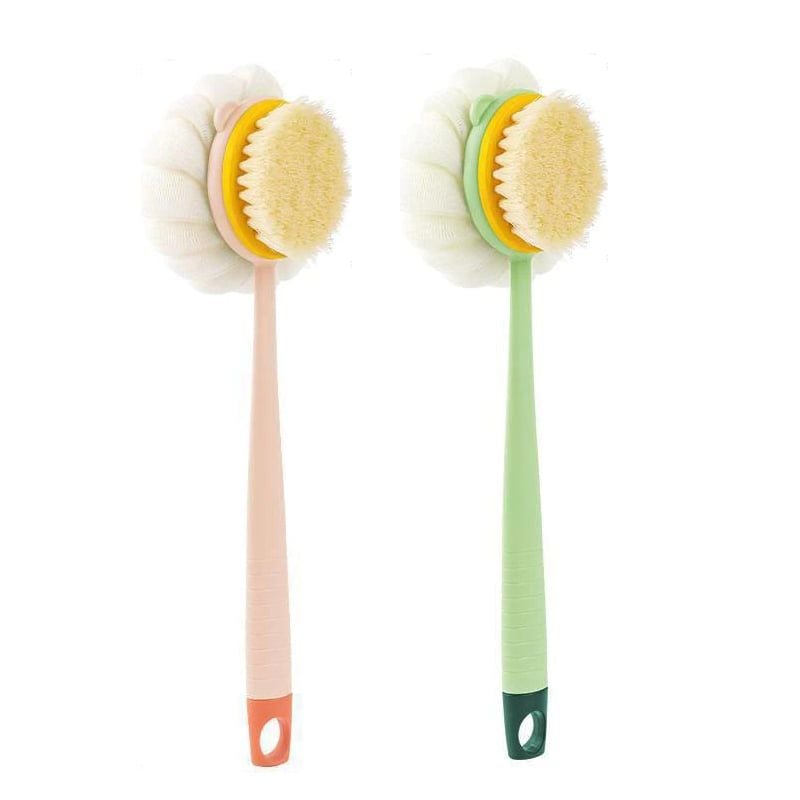 Bàn Chải Tắm Chà Lưng Hai Đầu TOOLA - BDC-TLA051 (Màu ngẫu nhiên)