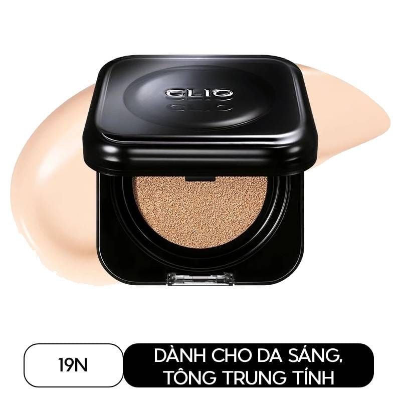 Phấn Nước Trang Điểm Clio Kill Cover Founwear Cushion SPF 40 PA++ 15g (Kèm lõi)