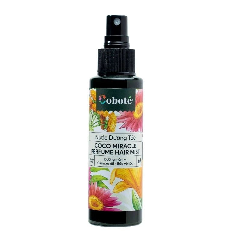 Nước Dưỡng Tóc Hỗ Trợ Giảm Gãy Rụng, Phục Hồi Hư Tổn COBOTÉ Coco Miracle Perfume Hair Mist