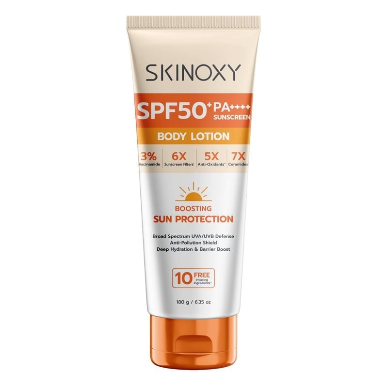 Dưỡng Thể Chống Nắng Skinoxy Pro Sun Protection Body Lotion SPF50+ PA++++ 180g