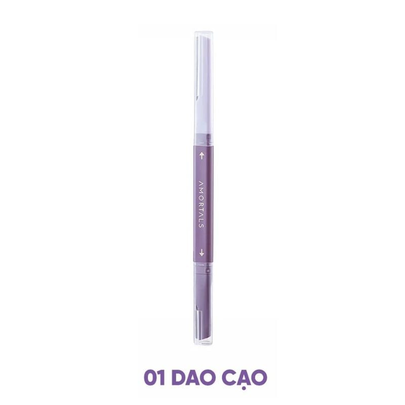 Dao Cạo Lông Mày Amortals Hai Đầu Double-headed Macro Eyebrow Razor