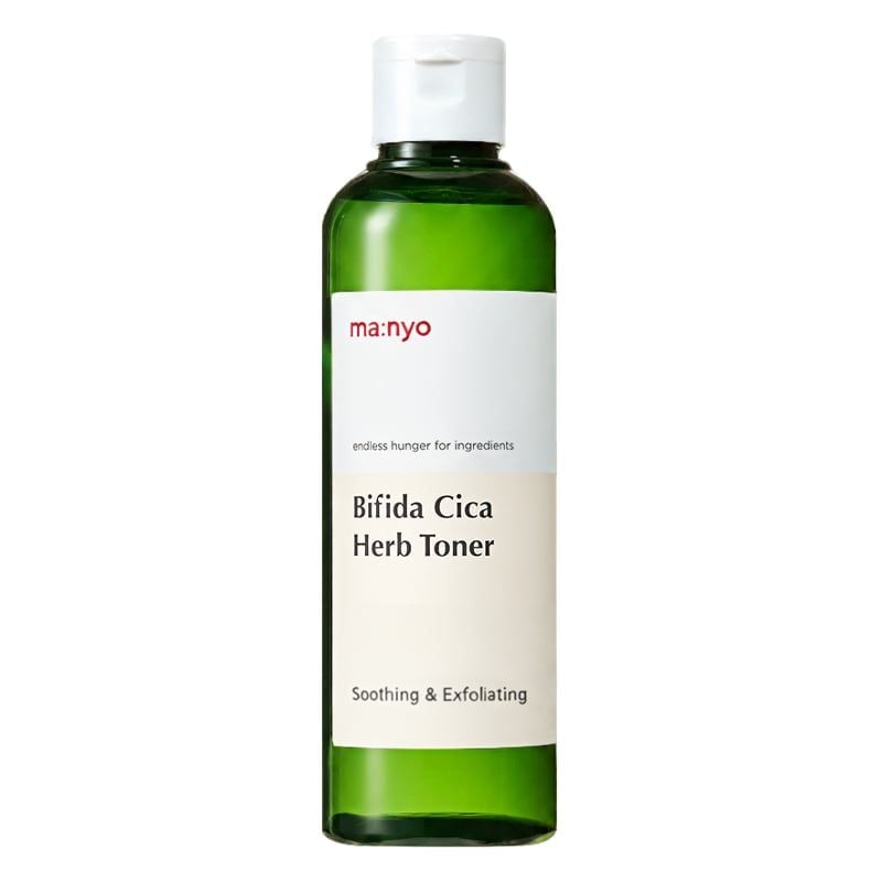 Nước Hoa Hồng Hỗ Trợ Kiểm Soát Dầu Nhờn, Thu Nhỏ Lỗ Chân Lông Ma:nyo Bifida Cica Herb Toner 210ml