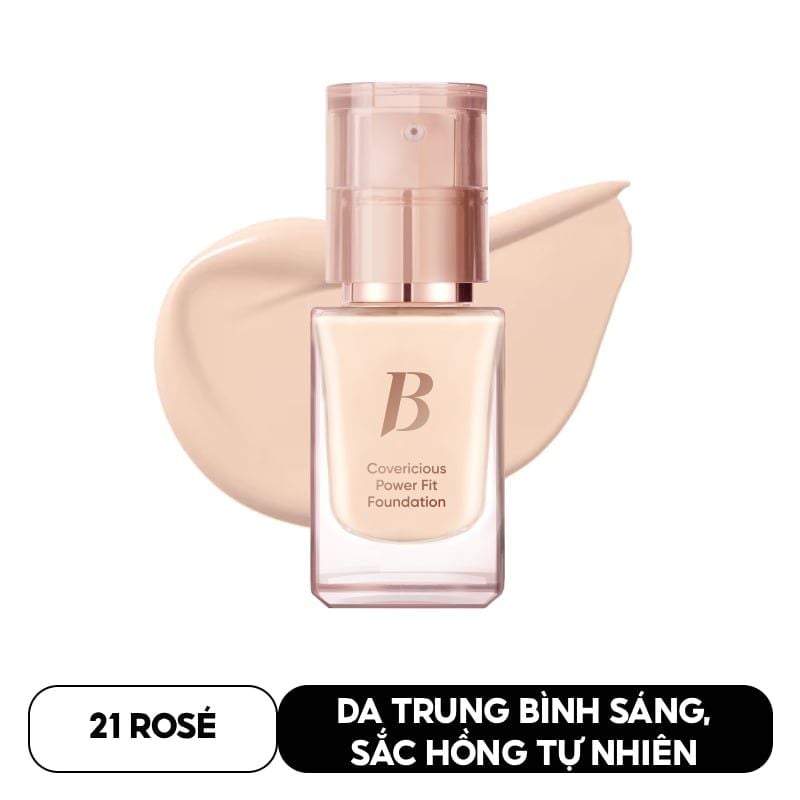 Kem Nền Banila Co Mịn Lì Che Phủ Cao Covericious Power Fit Foundation SPF45 PA++ 14ml