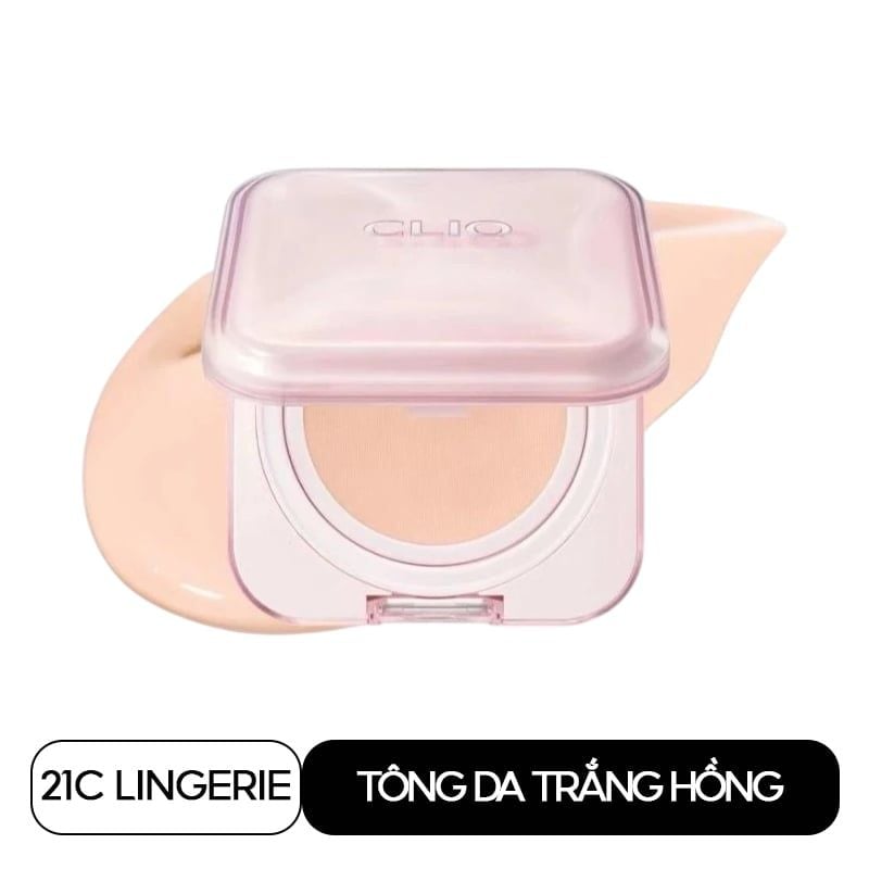 Phấn Nước Che Phủ Khuyết Điểm Tự Nhiên Clio Kill Cover Mesh Glow Essential Cushion SPF50+ PA++++