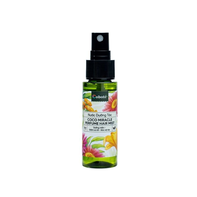 Nước Dưỡng Tóc Hỗ Trợ Giảm Gãy Rụng, Phục Hồi Hư Tổn COBOTÉ Coco Miracle Perfume Hair Mist