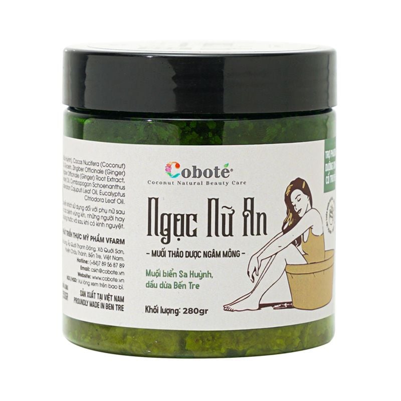 Muối Thảo Dược Ngâm Mông COBOTÉ Ngọc Nữ An