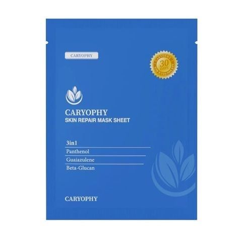  [Gift] Mặt Nạ Cấp Ẩm, Hỗ Trợ Phục Hồi Da Caryophy Skin Repair Mask Sheet - Trị Giá 50k 
