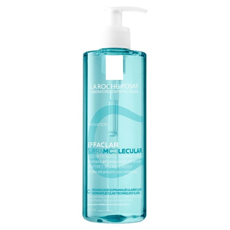 Gel Rửa Mặt La Roche-Posay Giảm Dầu, Thông Thoáng Lỗ Chân Lông Laboratoire Dermatologique Effaclar Supramolecular Oil & Pores Jelly Cleanser