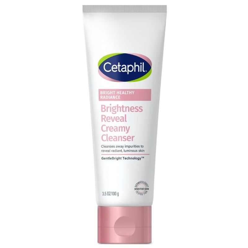 Sữa Rửa Mặt Cetaphil Hỗ Trợ Dưỡng Sáng Cho Da Nhạy Cảm Bright Healthy Radiance Brightness Reveal Creamy Cleanser 100g