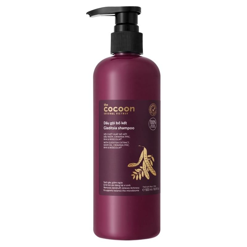 Dầu Gội Bồ Kết Cocoon Gleditsia Shampoo