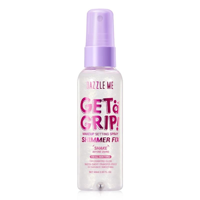 Xịt Khóa Nền DAZZLE ME Cố Định Trang Điểm Lâu Trôi Get A Grip Makeup Setting Spray 60ml