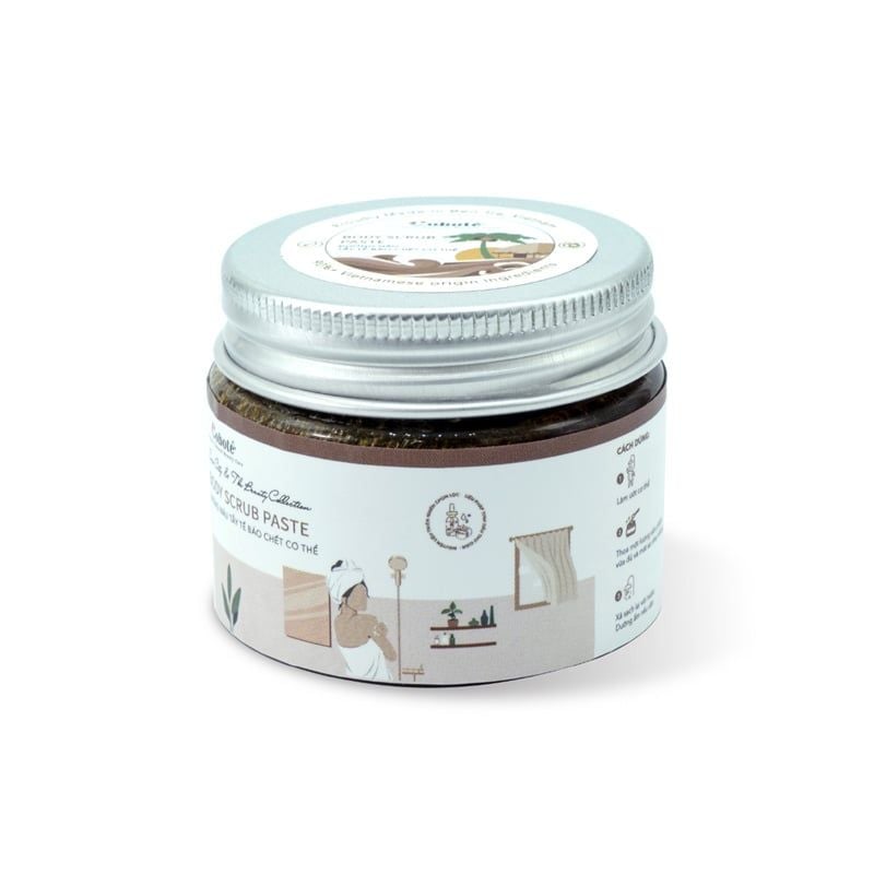 Tẩy Tế Bào Chết Cơ Thể Đường Nâu Sạch Mịn COBOTÉ Body Scrub Paste