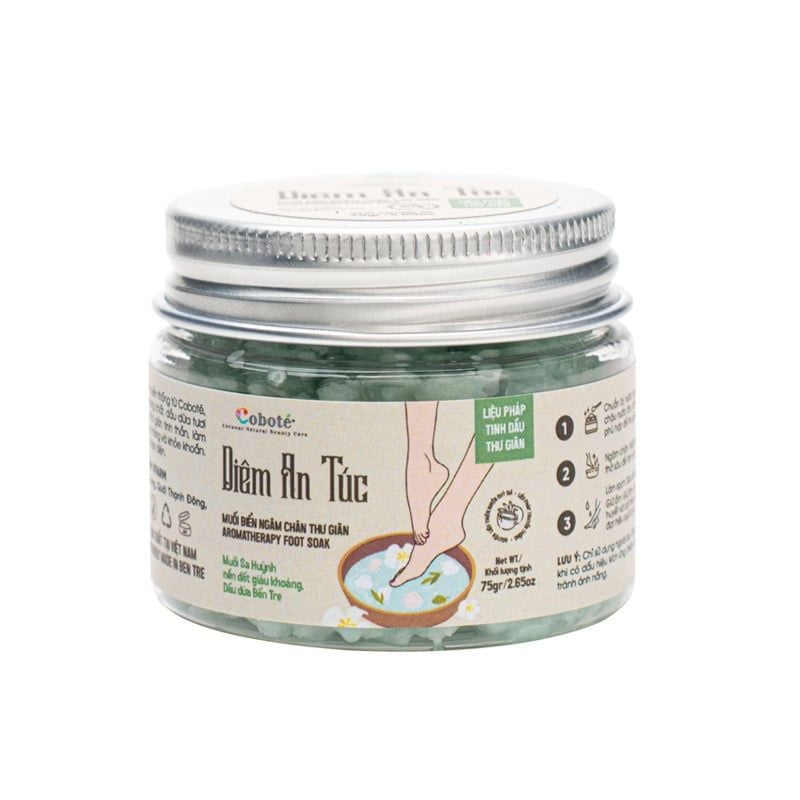 Muối Biển Ngâm Chân Thư Giãn COBOTÉ Aromatherapy Foot Soak (Diêm An Túc)