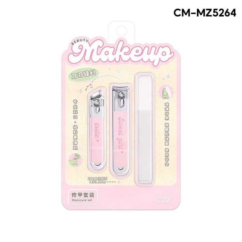 Bộ Dụng Cụ Cắt Móng Tay TTR Nail Clipper Set - CM-MZ5264