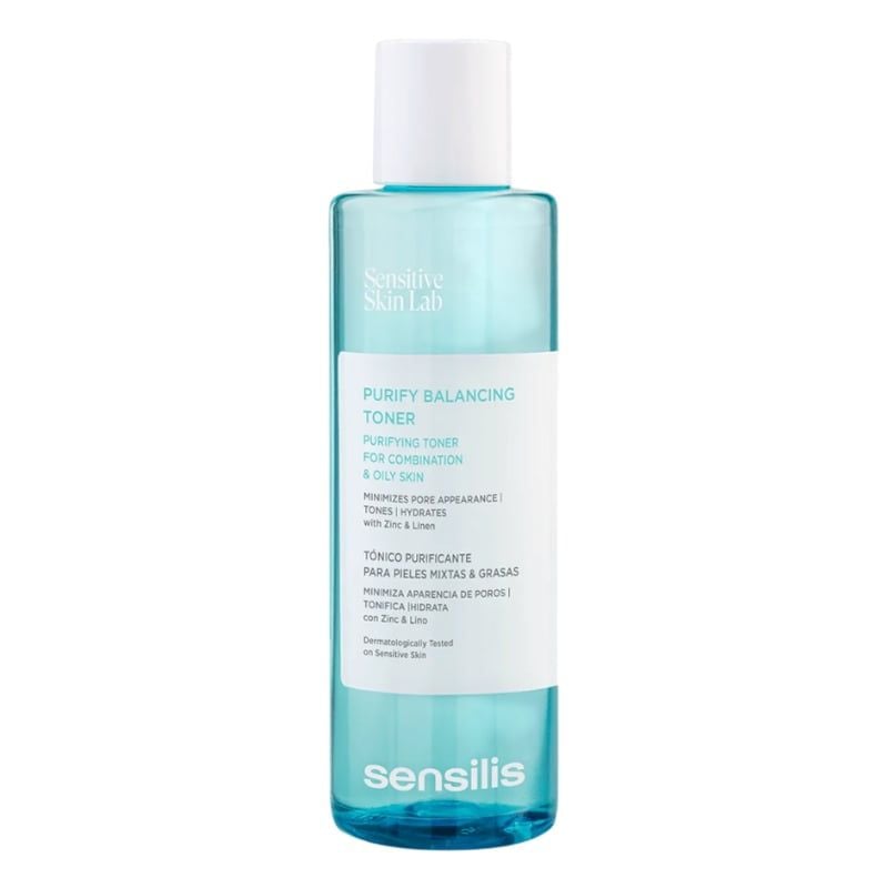 Nước Cân Bằng Sensilis Kiềm Dầu, Làm Sạch Da Purify Balancing Toner 200ml