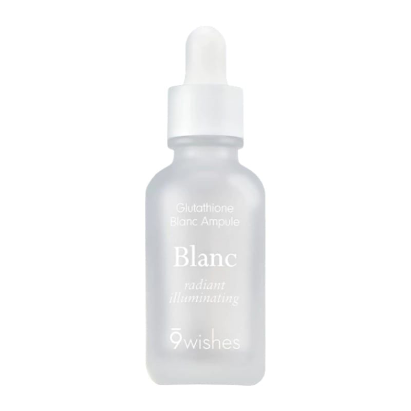 Serum 9 Wishes Tinh Chất Hỗ Trợ Dưỡng Sáng, Mờ Thâm 9 Wishes Glutathione Blanc Ampule