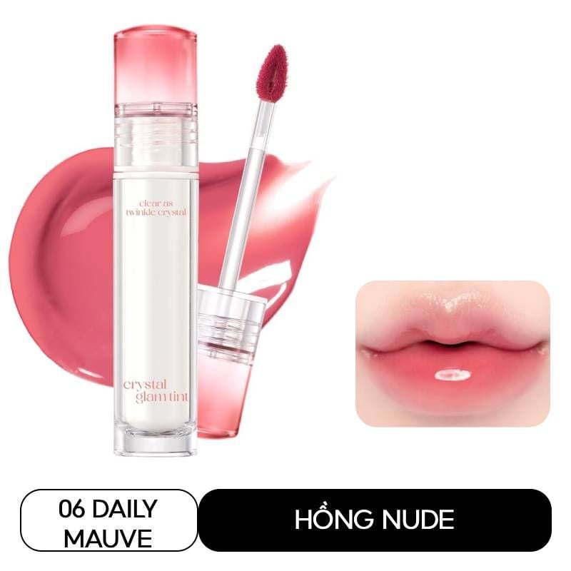 Son Tint Bóng Clio Crystal Glam Tint 3.4g