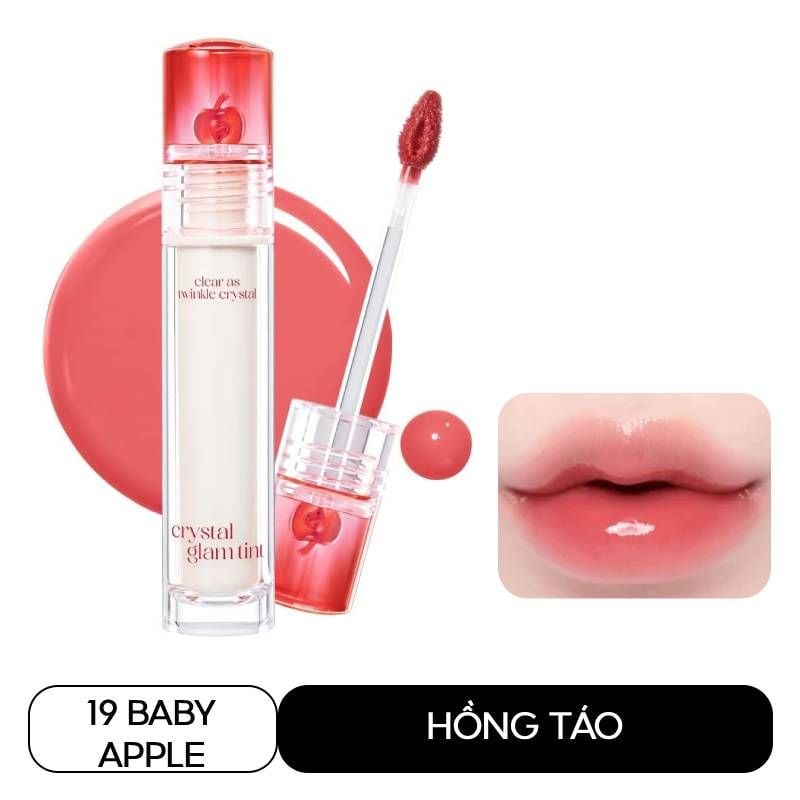 Son Tint Bóng Clio Crystal Glam Tint 3.4g
