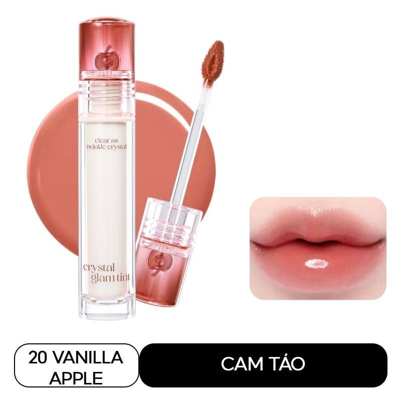 Son Tint Bóng Clio Crystal Glam Tint 3.4g