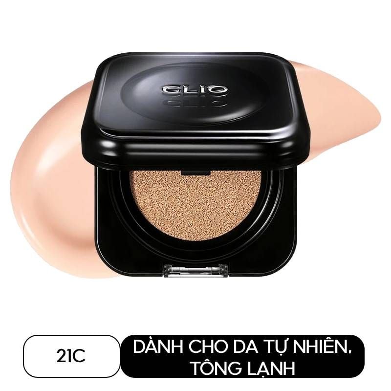 Phấn Nước Trang Điểm Clio Kill Cover Founwear Cushion SPF 40 PA++ 15g (Kèm lõi)