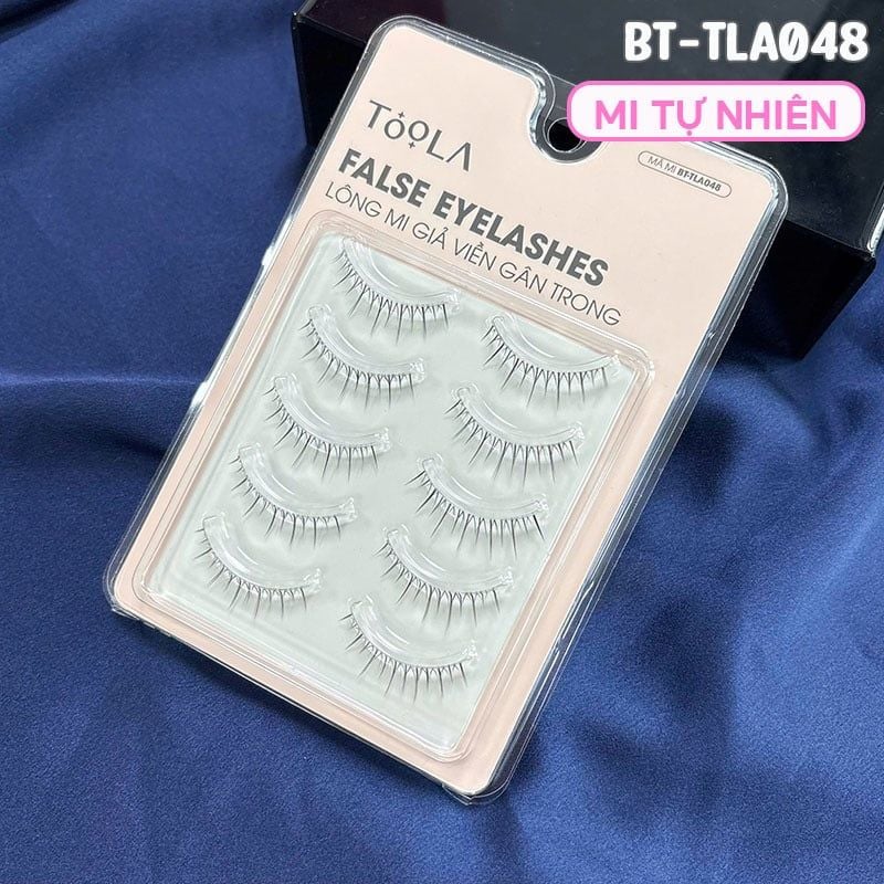 [Mua 5 Tặng 1 Sổ Đựng Mi Giả] [NHẬP KHẨU] Lông Mi Giả Viền Gân Trong TOOLA Mềm Mại, Không Nặng Mắt