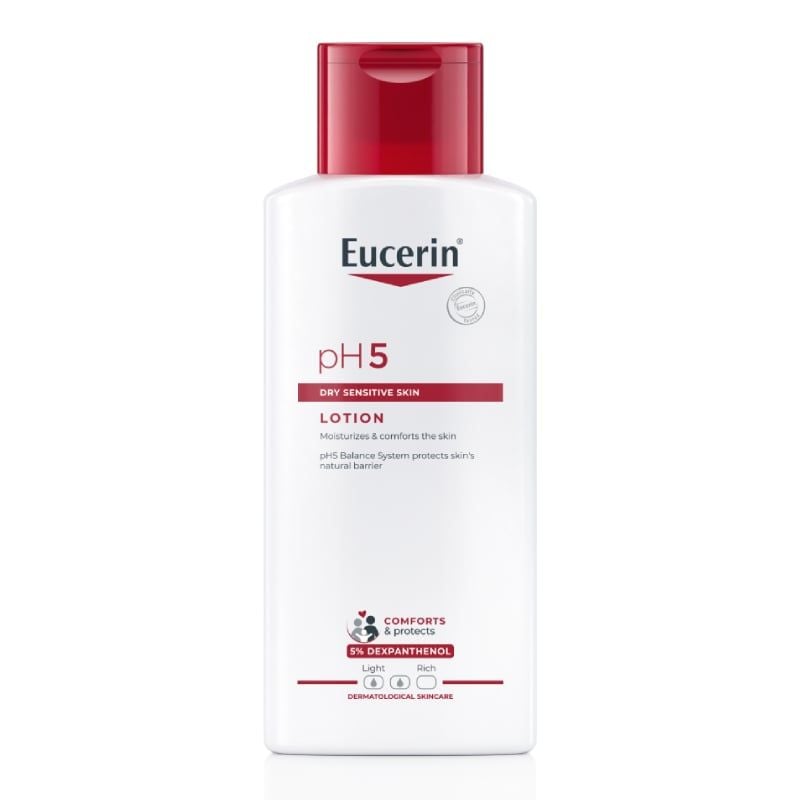 Sữa Dưỡng Thể Cho Da Khô Nhạy Cảm Eucerin pH5 Dry Sensitive Skin Lotion 250ml