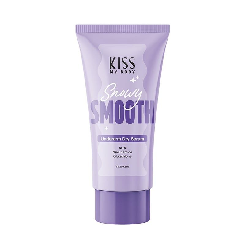 Serum Dưỡng Vùng Da Dưới Cánh Tay Kiss My Body Hỗ Trợ Phục Hồi Sáng Da Snowy Smooth Underarm Dry Serum 45g
