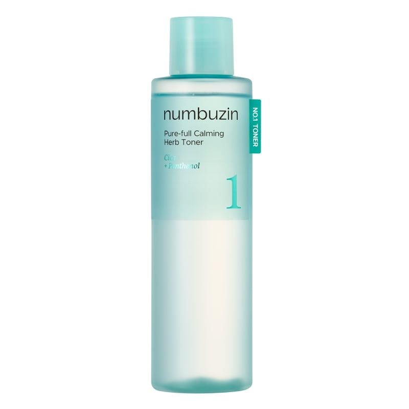 Nước Hoa Hồng Làm Dịu Da numbuzin No.1 Pure-Full Calming Herb Toner 300ml