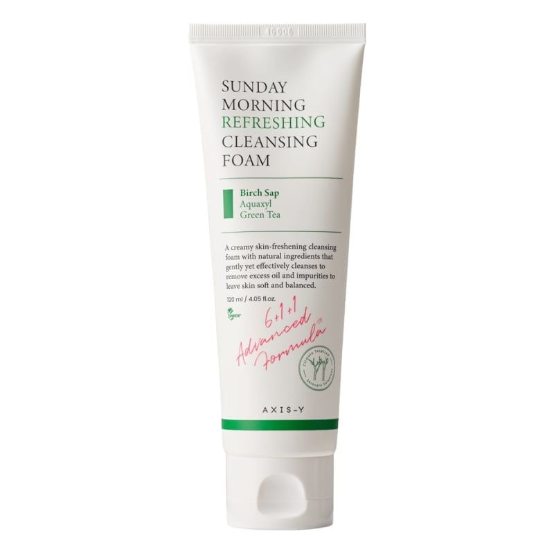 Sữa Rửa Mặt Axis-Y Dịu Nhẹ Sunday Morning Refreshing Cleansing Foam 120ml