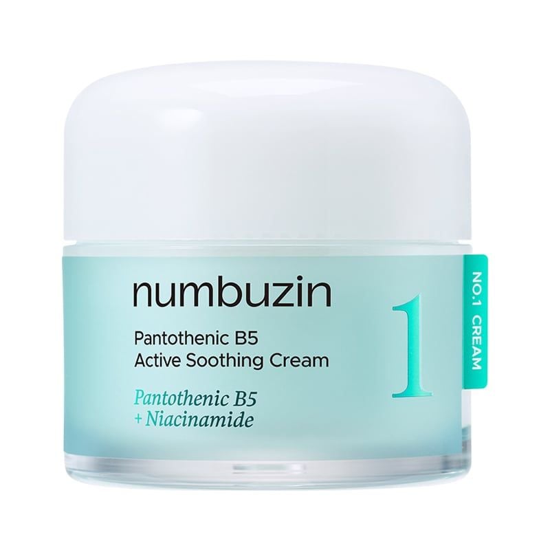 Kem Dưỡng numbuzin Làm Dịu Da, Hỗ Trợ Phục Hồi Da No.1 Pantothenic B5 Active Soothing Cream 80ml