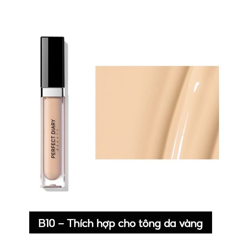 Kem Che Khuyết Điểm Perfect Diary Flawless Glaze Silky Touch Liquid Concealer 7ml