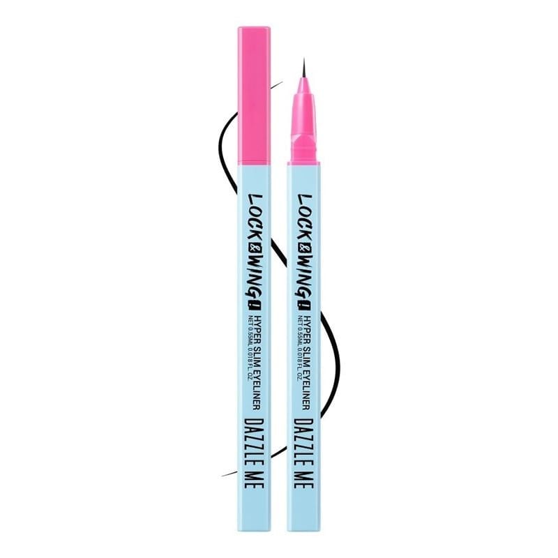 Bút Kẻ Mắt Nước DAZZLE ME Siêu Mảnh Lock & Wing Hyper Slim Eyeliner 0.55ml