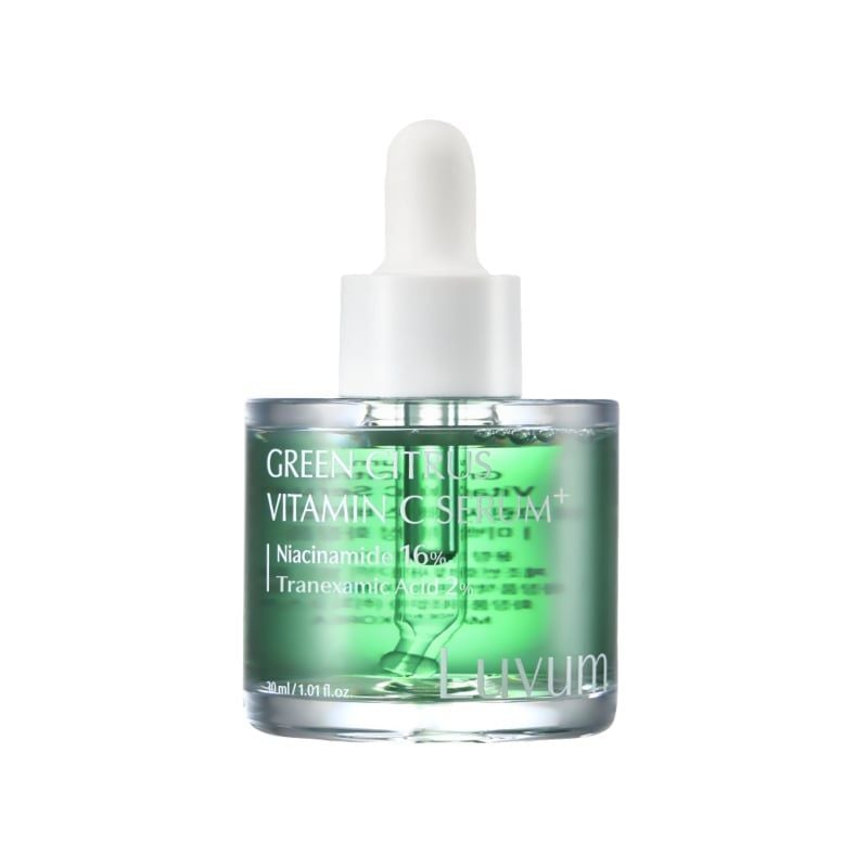 Serum Luvum Hỗ Trợ Dưỡng Sáng Da Green Citrus Vitamin C Serum Plus 30ml