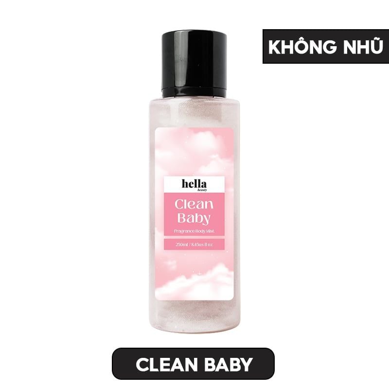 Xịt Thơm Toàn Thân Hella Beauty Hương Nước Hoa Hella Beauty Body Mist 250ml